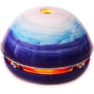 Egloo Blue & White Italian Terracotta Oil Diffuser & Heater